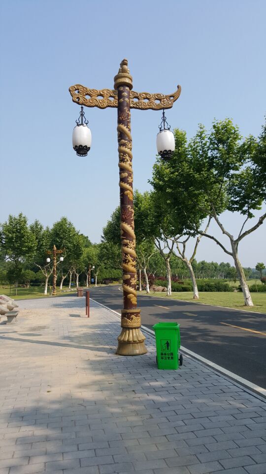 陶瓷龍柱燈2 陶瓷龍柱燈2